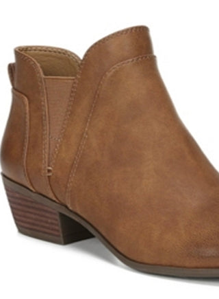 Sam Edelman Pent Bootie Feminino Marrom Tamanho 7,5 M