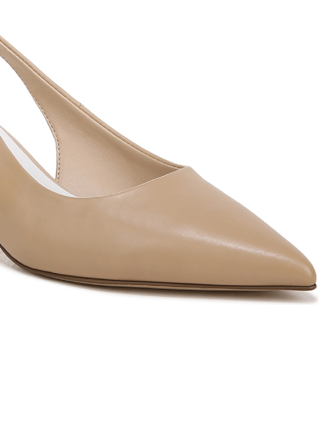 Franco Sarto Racer Slingback Bico Fino Feminino Marrom Tamanho 6,5 M