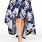 Vestido feminino sem alças, estilo trendy plus size, azul, tamanho 22
