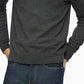 Suéter Calvin Klein Masculino de Lã Merino com Gola V Cinza Tamanho XS
