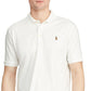 Polo Ralph Lauren Masculino Classic Fit Soft Touch Algodão Polo Branco Tamanho X-G