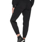 Calça jogger feminina DKNY Active Embellished Relaxed, preta, tamanho médio