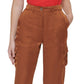 Calça cargo feminina DKNY marrom tamanho 4