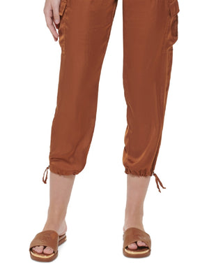 Calça cargo feminina DKNY marrom tamanho 4