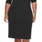 Vestido justo feminino DKNY preto tamanho 1X