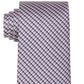 Gravata xadrez masculina Tommy Hilfiger rosa tamanho regular