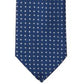 Gravata quadrada simples masculina Michael Kors, azul, tamanho regular