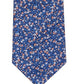 Gravata de seda floral botânica Kai masculina Tommy Hilfiger cinza tamanho regular