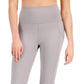 ID Ideology Leggings femininas de compressão com cintura alta e bolso lateral, tamanho pequeno, cinza