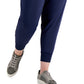 Calça jogger feminina ID Ideology azul tamanho 1X