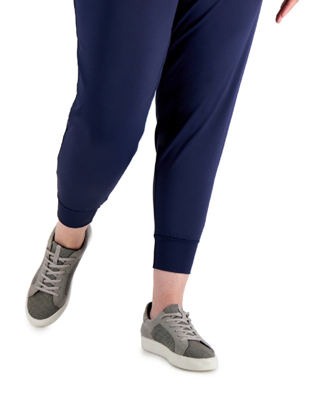Calça jogger feminina ID Ideology azul tamanho 1X