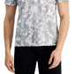 Camiseta de treino masculina com estampa Birdseye da ID Ideology, cinza, tamanho XX-G