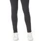 Leggings femininas Gloria Vanderbilt Ponte Pull On cinza tamanho 12