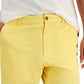 Calções Club Room Masculino Regular Fit 9 Stretch 4-Way Amarelo Tamanho 40