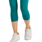 ID Ideology Leggings femininas de compressão com cintura alta e bolso lateral, verde, tamanho pequeno