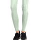 Leggings femininas ID Ideology com bolso e comprimento total, verde, tamanho pequeno