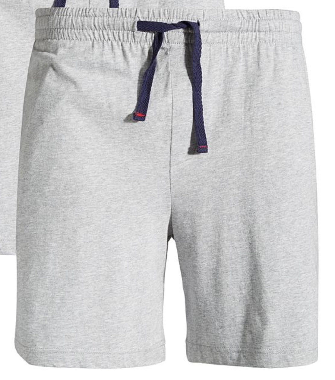 Club Room Masculino Pacote com 2 Shorts de Pijama Sólidos Cinza Tamanho Grande