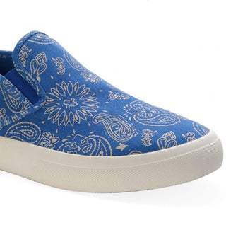 Tênis masculino Sun + Stone Reins Slip On Azul