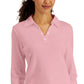 Karen Scott Top Feminino com Gola Johnny e Tachas Rosa Tamanho Grande