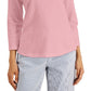 Karen Scott Top Feminino com Gola Johnny e Tachas Rosa Tamanho Grande
