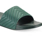 Sandálias masculinas INC International Concepts Xander Pool Slide, verde, tamanho 12 M