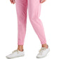 Calça jogger feminina ID Ideology retrô reciclada rosa tamanho médio