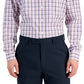 Camisa social masculina de algodão com ajuste regular Club Room, branca, tamanho 15 x 32 x 33