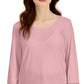 Karen Scott Top Feminino com Acabamento em Treliça Rosa Tamanho X-G