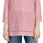 Karen Scott Top Feminino com Acabamento em Treliça Rosa Tamanho X-G