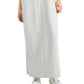 Vestido regata feminino estilo mestiço, cinza, tamanho médio