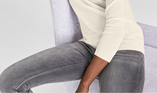 Suéter de cashmere feminino Charter Club com gola alta, bege, tamanho XX-G