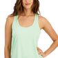 ID Ideology Regata feminina texturizada com costas nadador, verde, tamanho XX-G