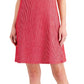 Vestido feminino Charter Club com mangas esvoaçantes, vermelho, tamanho X-S