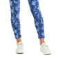 Legging Capri Camuflada Feminina Style &amp; Co Azul Tamanho Médio