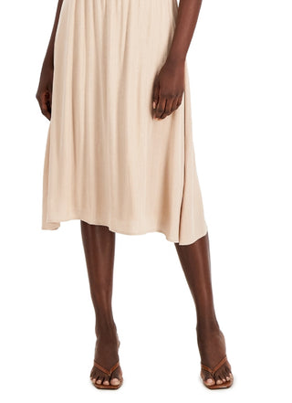 Vestido metálico feminino INC International Concepts marrom tamanho X-Large