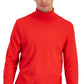 Camisa de gola alta sólida masculina Club Room vermelha tamanho grande