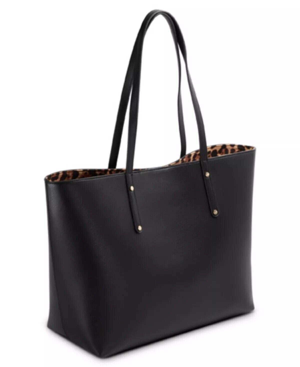 INC International Concepts Zoiey 2-1 Tote Feminina Preta Tamanho Regular
