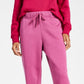 Calça jogger feminina ID Ideology Fleece Roxa Tamanho P