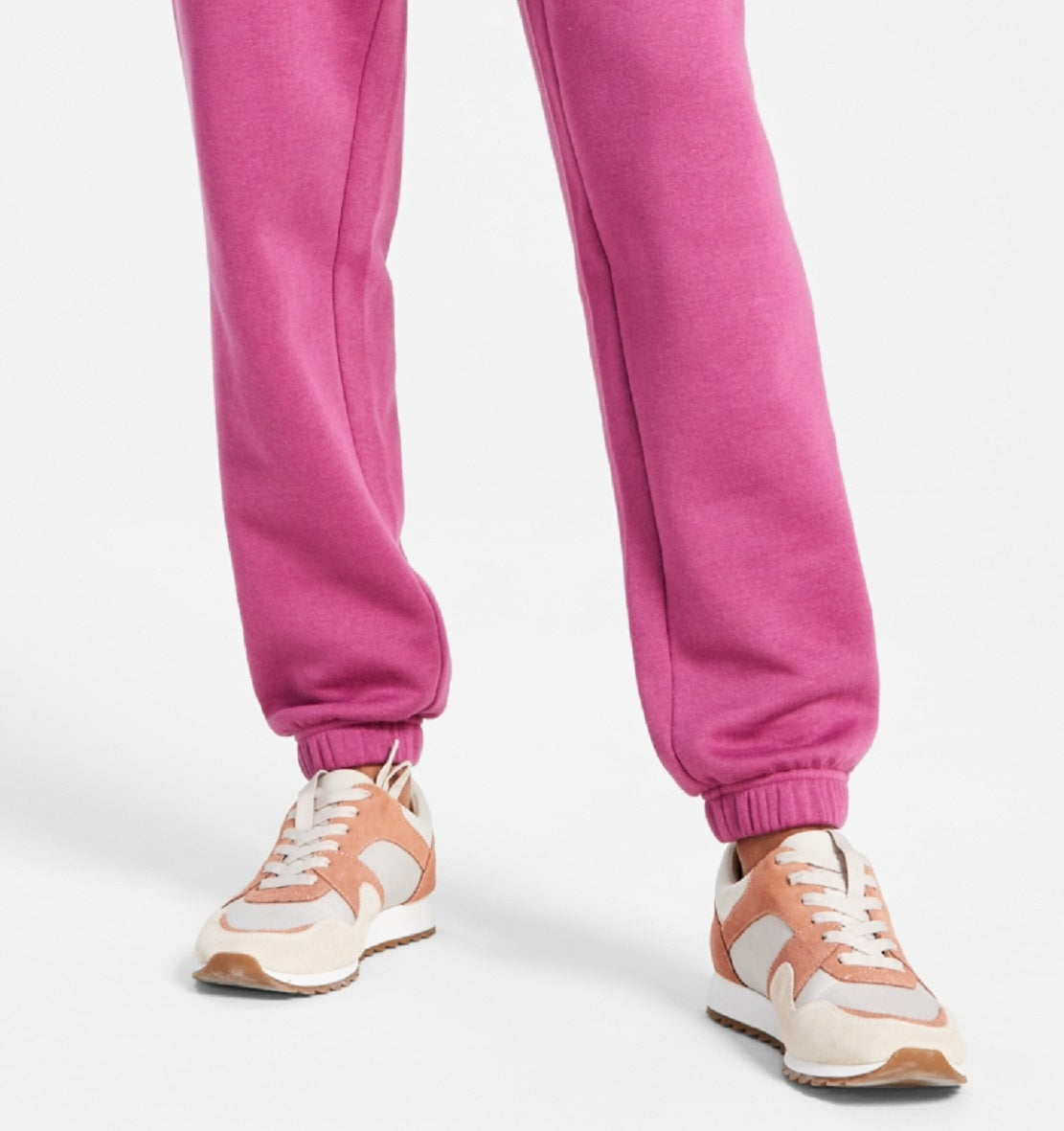 Calça jogger feminina ID Ideology Fleece Roxa Tamanho P