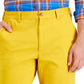 Shorts Club Room Masculino Regular Fit Way Stretch Amarelo Tamanho 34