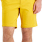 Shorts Club Room Masculino Regular Fit Way Stretch Amarelo Tamanho 34