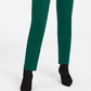 Calça Alfani Feminina com Painel de Barriga Costurado Verde Tamanho 4