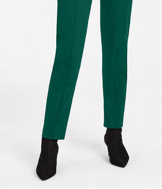 Calça Alfani Feminina com Painel de Barriga Costurado Verde Tamanho 4