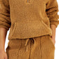 Suéter Sherpa Feminino Style &amp; Co Marrom Tamanho Pequeno Pequeno