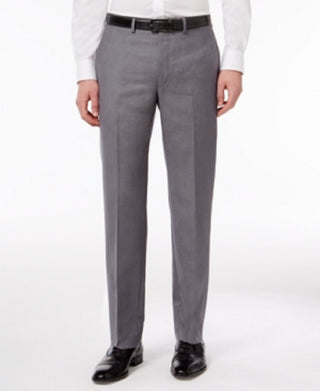 Calça social slim fit masculina Calvin Klein cinza tamanho 34x30