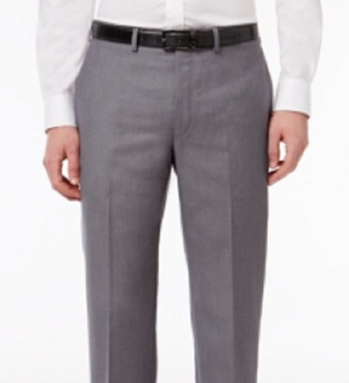 Calça social slim fit masculina Calvin Klein cinza tamanho 34x30