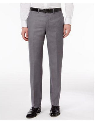 Calça social slim fit masculina Calvin Klein cinza tamanho 34x34