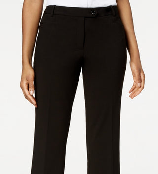 Calça Calvin Klein Modern Fit Feminina Preta Tamanho 12 Petite