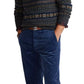 Calça de veludo cotelê Ralph Lauren masculina, elástica, ajuste clássico, azul, tamanho 36