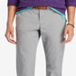 Calça chino reta masculina Ralph Lauren, cinza, tamanho 34x32